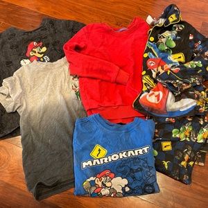 Boys Size 6/7 Super Mario Bundle